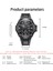 Siyah Sinobi Paslanmaz Çelik Metal Kemer LED Çift Ekranlı Dijital Saatler Guangzhou Saat Fabrikasından Erkekler Için Relojes Hombre (Yurt Dışından) 5