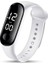 M3-6 M3 Moda Erkek Çocuk Spor Su Geçirmez Silikon Bilezik Bilek Saatler Dokunmatik Ekran LED Reloj Dijital Saat (Yurt Dışından) 1