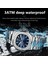 918 Sl Wh S Kuvars Izle Poedagar Lüks Erkekler Kuvars Izle Moda Kare Reloj Su Geçirmez Aydınlık Tarih Paslanmaz Çelik Saat Erkekler Için (Yurt Dışından) 3