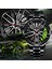 C7 HW011 Erkek Lüks Saatler Spor Araba Saatler 3D Spor Jant Hub Tekerlek Kol Saati Araba Kuvars Erkek Saatler Yaratıcı Relogio Masculi (Yurt Dışından) 3