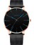Renk 4 2022 Minimalist Erkek Moda Ultra Ince Saatler Basit Erkekler Iş Paslanmaz Çelik Hasır Kemer Kuvars Izle Relogio Masculino (Yurt Dışından) 1