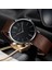 B Kahverengi B Yazole 506 Izle Erkekler Su Geçirmez Ultra Ince Kuvars Izle Erkekler Için Moda Basit Siyah Erkekler Izle Erkek Kol Saati Montre Homme (Yurt Dışından) 5