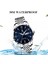 836 Gd Bu S Kuvars Saat Poedagar Lüks Erkek Izle Basma Düğmesi Gizli Toka Paslanmaz Çelik Kuvars Saatler Relojes Su Geçirmez Aydınlık Tarih Izle Erkekler Için (Yurt Dışından) 5