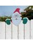 B Tarzı Noel Baba Çit Peeker Noel Bahçe Dekorasyonu Noel Avlu Ahşap Bahçe Yard Sanat Komik Çit Noel Partisi Dekoru (Yurt Dışından) 4