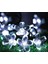 Beyaz Stil 50LED LED Şeftali Çiçeği Dize Lambası Trendy Bahçe Dekoru Güneş Dize Peri Işıkları (Yurt Dışından) 1