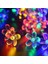Beyaz Stil 50LED LED Şeftali Çiçeği Dize Lambası Trendy Bahçe Dekoru Güneş Dize Peri Işıkları (Yurt Dışından) 4