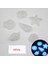 H0001-9 Stili 50 Parça Adet Karanlık Taşlarda Glow Denizyıldızı Coell Şekilli Dekoratif Bahçe Akvaryum Balık Tankı Havuz Manzara Aydınlık Taş (Yurt Dışından) 1