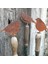 Büyük Kuş Tarzı Paslı Metal Kuş Siluetleri Bahçe Çit Dekoru Ağaçkakan Robin Çelik Ülke Yard Sanat Açık Havada Bahçe Dekorasyon Metal Kuş (Yurt Dışından) 5