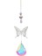 No.1 Tarzı Ay Güneş Yakalayıcı Kristal Işık Yakalayıcı El Yapımı Yakalayıcı Witchy Suncatcher Prizma Pencere Asılı Dekor Kristaller Rüzgar Çanları Gökkuşağı (Yurt Dışından) 1