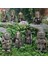 Ayakta Koruma Stili 15CM Şövalye Gnome Muhafız Ortaçağ Kılıç Savaşçı Reçine Süsler Cüce Asker Ev Yard Dekorasyon Masaüstü Süsler Bahçe Heykeli (Yurt Dışından) 3