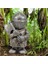 Ayakta Koruma Stili 15CM Şövalye Gnome Muhafız Ortaçağ Kılıç Savaşçı Reçine Süsler Cüce Asker Ev Yard Dekorasyon Masaüstü Süsler Bahçe Heykeli (Yurt Dışından) 4