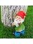F Stili Reçine Yaramaz Gnome Cüce Bahçe Dekorasyon Heykeli Yaşlı Adam Bark Hayalet Yüz Peri Süsleme Paskalya Açık Yaratıcı Sahne El Sanatları (Yurt Dışından) 4