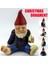 F Stili Reçine Yaramaz Gnome Cüce Bahçe Dekorasyon Heykeli Yaşlı Adam Bark Hayalet Yüz Peri Süsleme Paskalya Açık Yaratıcı Sahne El Sanatları (Yurt Dışından) 5