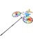 Tavşan Stili Şirin 3D Hayvan Bisiklet Yel Değirmeni Whirligig Bahçe Çim Yard Dekor Rüzgar Er (Yurt Dışından) 3