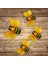 Bir Stil Bumble Bee Bahçe Aksan Yard Çit 3D Heykel Süsler Duvar Ev Asılı Dıy Süs Bahçe Dekor Heykeller (Yurt Dışından) 2