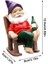Bir Stil Komik Figürler Noel Bahçe Cüce Karikatür Reçine El Sanatları Ev Bahçe Dekorasyonu Masal Bahçesi Minyatür Bahçe (Yurt Dışından) 2