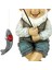 Gösterilen Stil Gibi Balıkçı Gnome Bakıcısı Bahçe Gnome Heykeli Sevimli Hediye Dış Mekan Dekorasyonu El Yapımı Bahçe Aksesuarları Dekorasyonu De Jardin#g3 (Yurt Dışından) 3