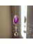 Gül Tarzı Suncatcher Kristal Rüzgar Çanları Yıldız Güneş Ay Işığı Yakalayıcı Kolye Top Boncuk Asılı Gökkuşağı Maker Bahçe Ev Pencere Dekor (Yurt Dışından) 2
