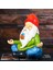Av Tarzı Sevimli Reçine Bahçe Gnome Heykeli Zen Yaramaz Komik Cüceler Mağazası Çim Süsler Ev Ofis Masası Kapalı Açık Dekor Süsleme (Yurt Dışından) 4