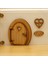Bir Stil 3D Ahşap Peri Bahçe Kapısı El Yapımı Diy Kapı Dekorasyonu Minyatür Peri Bahçe Tabelaları Bebek Evi Kapısı El Sanatları Evi D#p3 (Yurt Dışından) 3
