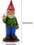 B Tarzı Bahçe Direği Dans Gnome Reçine Gnome Heykeli Kapalıaçık Açık Heykel Veranda Yard Çim Komik Heykeli Bahçe Dekorasyon (Yurt Dışından) 1