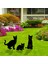 No.2 Tarzı Bahçe Kedi Kazıkları Akrilik Kedi Siluetleri Dekorasyon Su Geçirmez Hava Koşullarına Dayanıklı Kedi Yard Sanat Avlular Arka Bahçeler Çimenler (Yurt Dışından) 2