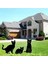 No.2 Tarzı Bahçe Kedi Kazıkları Akrilik Kedi Siluetleri Dekorasyon Su Geçirmez Hava Koşullarına Dayanıklı Kedi Yard Sanat Avlular Arka Bahçeler Çimenler (Yurt Dışından) 3