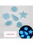 H0001-8 Stili 25 Adet Adet Karanlık Taşlarda Glow Denizyıldızı Coell Şekilli Dekoratif Bahçe Akvaryum Balık Tankı Havuz Manzara Aydınlık Taş (Yurt Dışından) 1