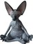 1 Stili Yazın Yeni Kedi Heykelcik Sphynx Meditasyon Heykeli Yoga Hayvan Kedi Meditasyon Sanat Heykel Mikro Dekorasyon Bahçe Ev Ofis Süsleme (Yurt Dışından) 1