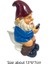 E Stili Yaramaz Gnome 3D Figürler Dıy Bahçe Dekorasyon Komik Reçine Peri Minyatür Cüce Goblin Çim Avlu Heykeli El Sanatları Zanaat (Yurt Dışından) 1