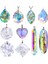 76 mm Ab Renkli Tip 4 Stil H & D 10 Stilleri Kristal Prizmalar Suncatcher Gökkuşağı Üreticisi Asılı Damlalar Kolye Pencere Süsleme Avize Parçaları Dıy Ev Dekorasyonu (Yurt Dışından) 3