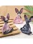 F Stili 8cm Meditasyon Kedisi Kaprisli Buda Sphynx Kedi Heykelcik Meditasyon Yoga Mutlu Kedi Duvar Süsü Heykeller Açık Bahçe Heykelleri Figürler Déco Jardin (Yurt Dışından) 3