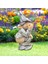 L Tarzı Gerçekçi Pratik Reçine El Sanatları Ekran Kalıp Simülasyon Komik Gnome Minyatür Cüce Heykelcik Heykeli Gard Için Bahçe Dekor (Yurt Dışından) 2