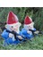 Stil 7 Stili Bahçe Gnome Süsleme Komik Heykel Dekor Karikatür Savaş Cüce Heykel Kapalı Açık Ev Yaratıcı Hediye Bahçe Heykeli (Yurt Dışından) 2