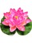 Pembe Tarzı Mulation Lotus Yüzen Çiçekler Nilüfer Göleti Dekorasyon Tank Tesisi Yapay Lotus Çiçekleri Yüzen Çiçekler Dekoru (Yurt Dışından) 1
