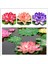 Pembe Tarzı Mulation Lotus Yüzen Çiçekler Nilüfer Göleti Dekorasyon Tank Tesisi Yapay Lotus Çiçekleri Yüzen Çiçekler Dekoru (Yurt Dışından) 3