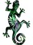 No.2 Tarzı Gecko Metal Kertenkele Duvar Sanatı Dekorasyon Asılı Heykel Metal Gecko Heykeli Kapalı Açık Ev Bahçe Dekorasyonu (Yurt Dışından) 1