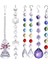 B Tarzı Rystal Windchimes Süsleme Yıldız Ay Kolye El Yapımı Mücevherat Bahçe Rüzgar Çanı Perde Pencere Asılı Kolye Ev Deco (Yurt Dışından) 2