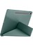 Samsung Galaxy Tab S9 Plus SM-X810 Kılıf Kalem Koymalı Arkası Silikon Standlı Trifolding Kılıf 3