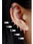 Gümüş Halka Küpe Üçlü Kombin 12 mm + 14 mm + 16 mm wsk02 4