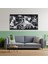 Panoramik Kanvas Duvar Tablosu Pablo Picasso Siyah Beyaz Guernica 1
