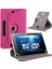 Vorcom Sx Pro 10.1" Dönerli Standlı Deri Tablet Kılıfı - Nano Cam Ekran Koruyucu 3