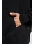 Air Loose Fit Hoodie Black Rahat Kalıp Kapüşonlu Sweatshirt Siyah 3