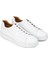 Deri Beyaz Erkek Sneaker Ayakkabı - 01829MBYZC14 2