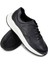 Deri Gri Erkek Sneaker Ayakkabı - 01725MGRIE04 3