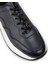 Deri Gri Erkek Sneaker Ayakkabı - 01725MGRIE04 5