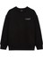 Logo Baskılı Siyah Sweatshirt 6S10034-900 1