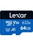 64GB Lexar 633X Mıcrosdxc Hıgh-Performance C10 A1 V30 U3 Hafıza Kartı 1