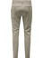Yüksek Bel Dar Paça Bej Erkek Pantolon Onsmark Slım Tap 0209 Melange Pant 2