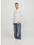 Jack & Jones Bisiklet Yaka Beyaz Melanj Erkek Sweatshırt Jorvesterbro Sweat Crew Neck Noos 3